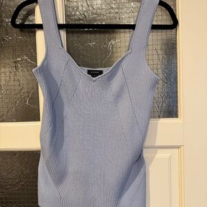 Halogen Tank Top, icy blue, Size M - LIKE NEW